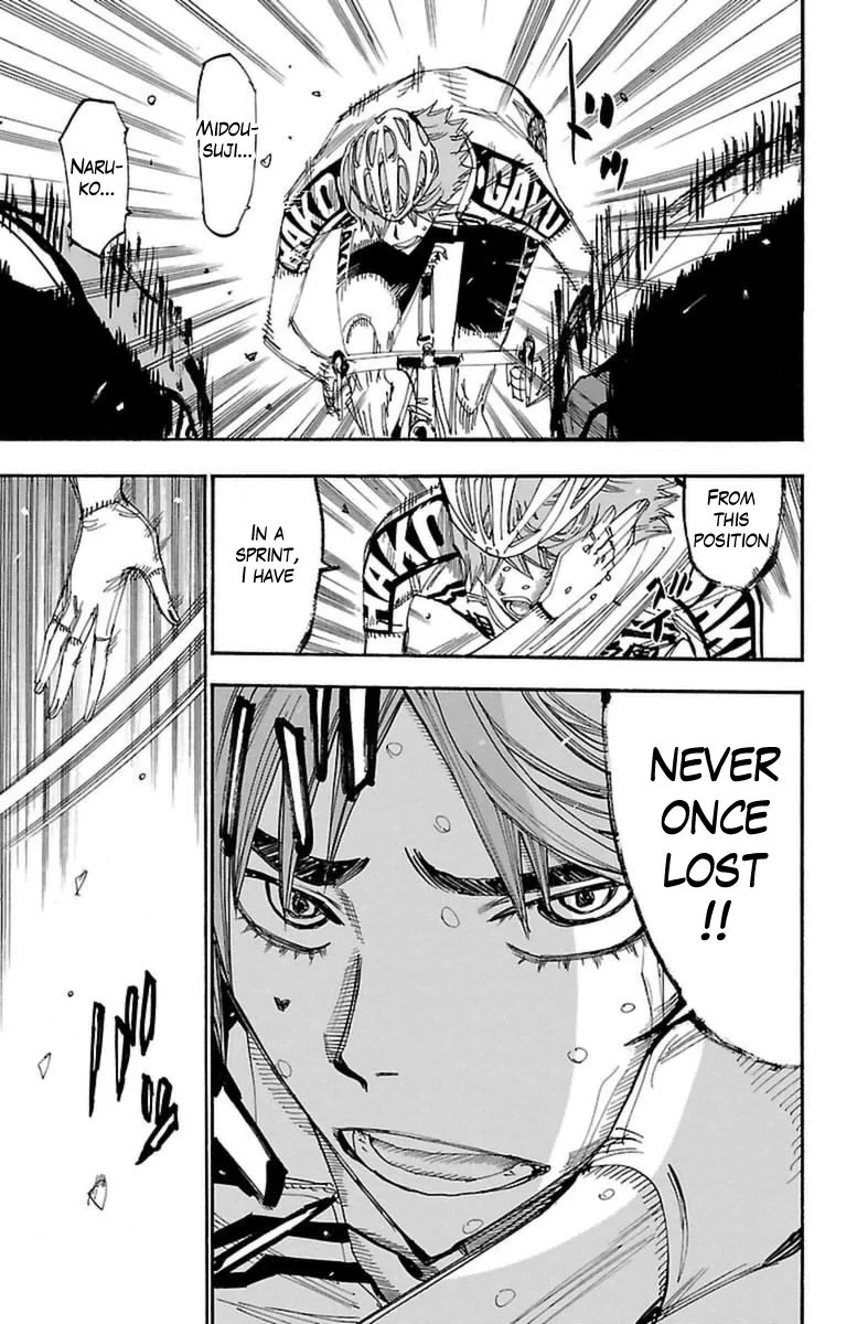 Yowamushi Pedal Chapter 348 page 15