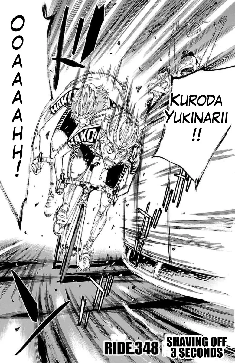 Yowamushi Pedal Chapter 348 page 3