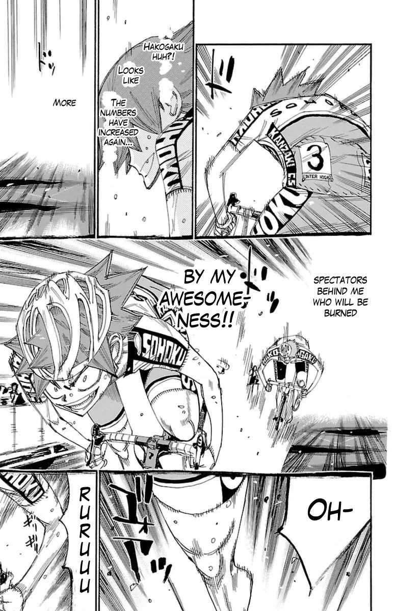 Yowamushi Pedal Chapter 348 page 13