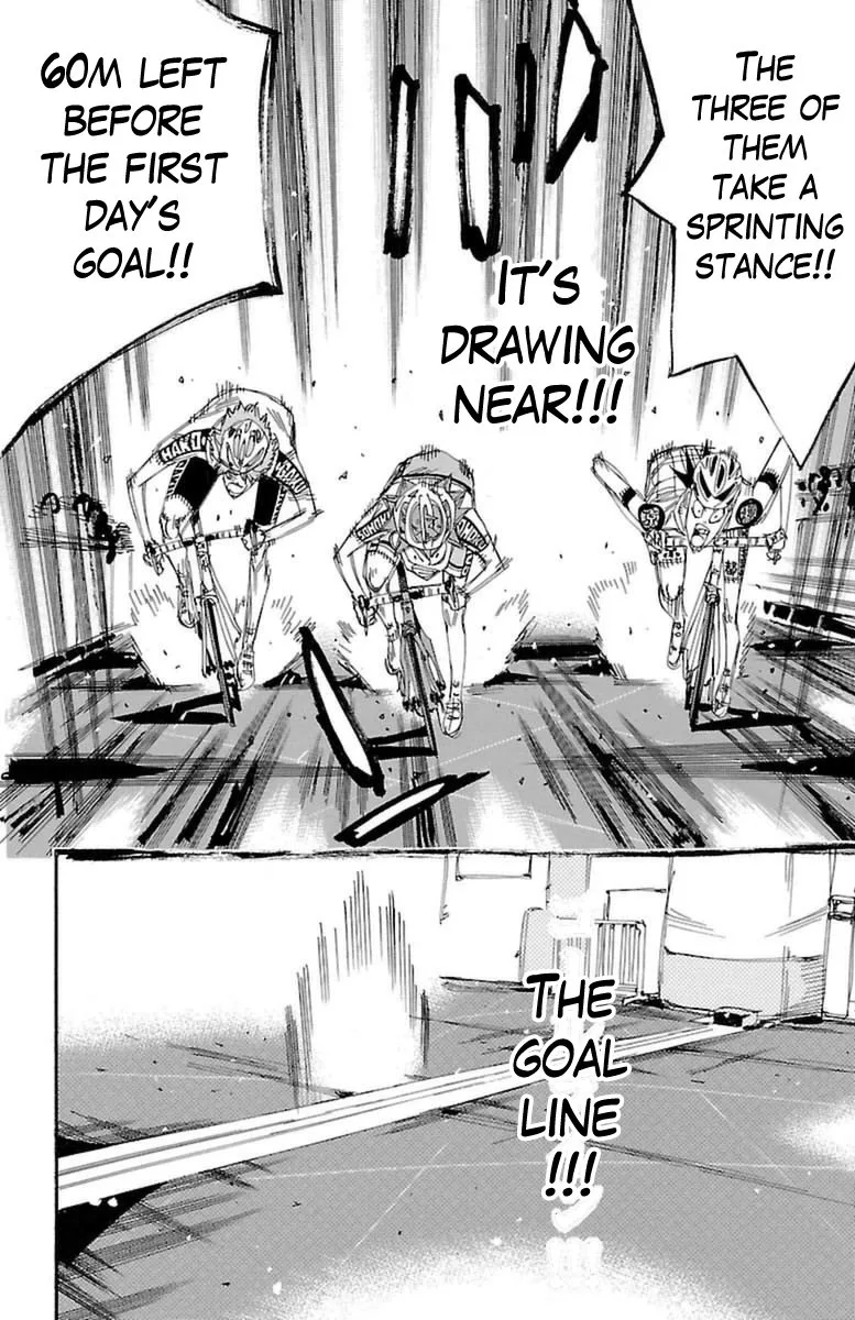 Yowamushi Pedal Chapter 348 page 16