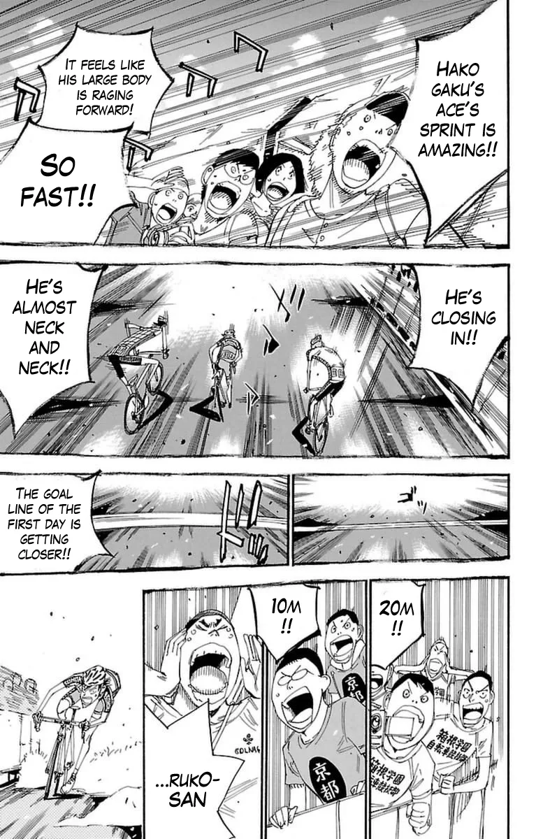 Yowamushi Pedal Chapter 349 page 15