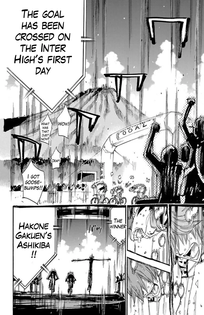 Yowamushi Pedal Chapter 349 page 21