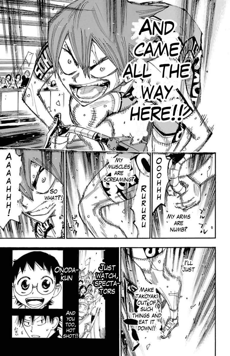 Yowamushi Pedal Chapter 349 page 9