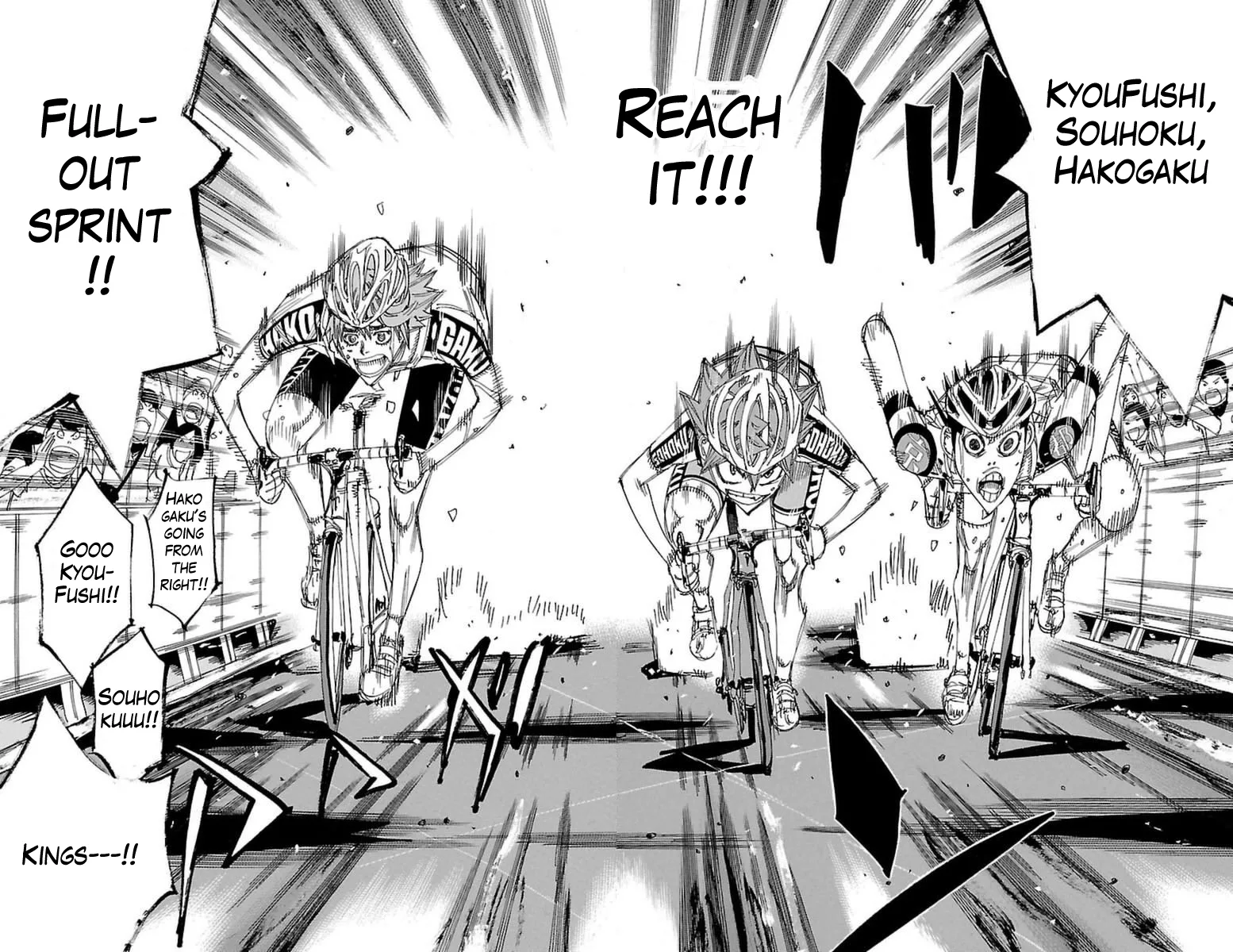 Yowamushi Pedal Chapter 349 page 4