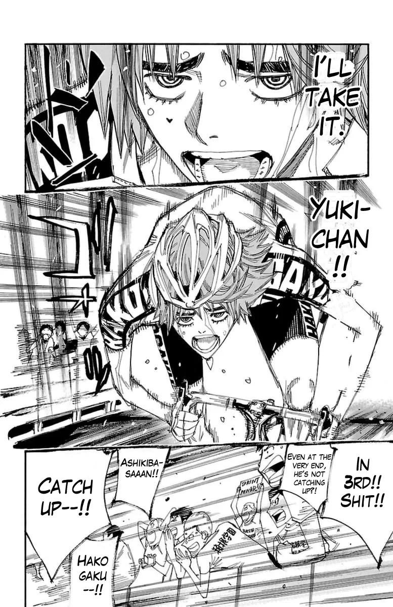 Yowamushi Pedal Chapter 349 page 12