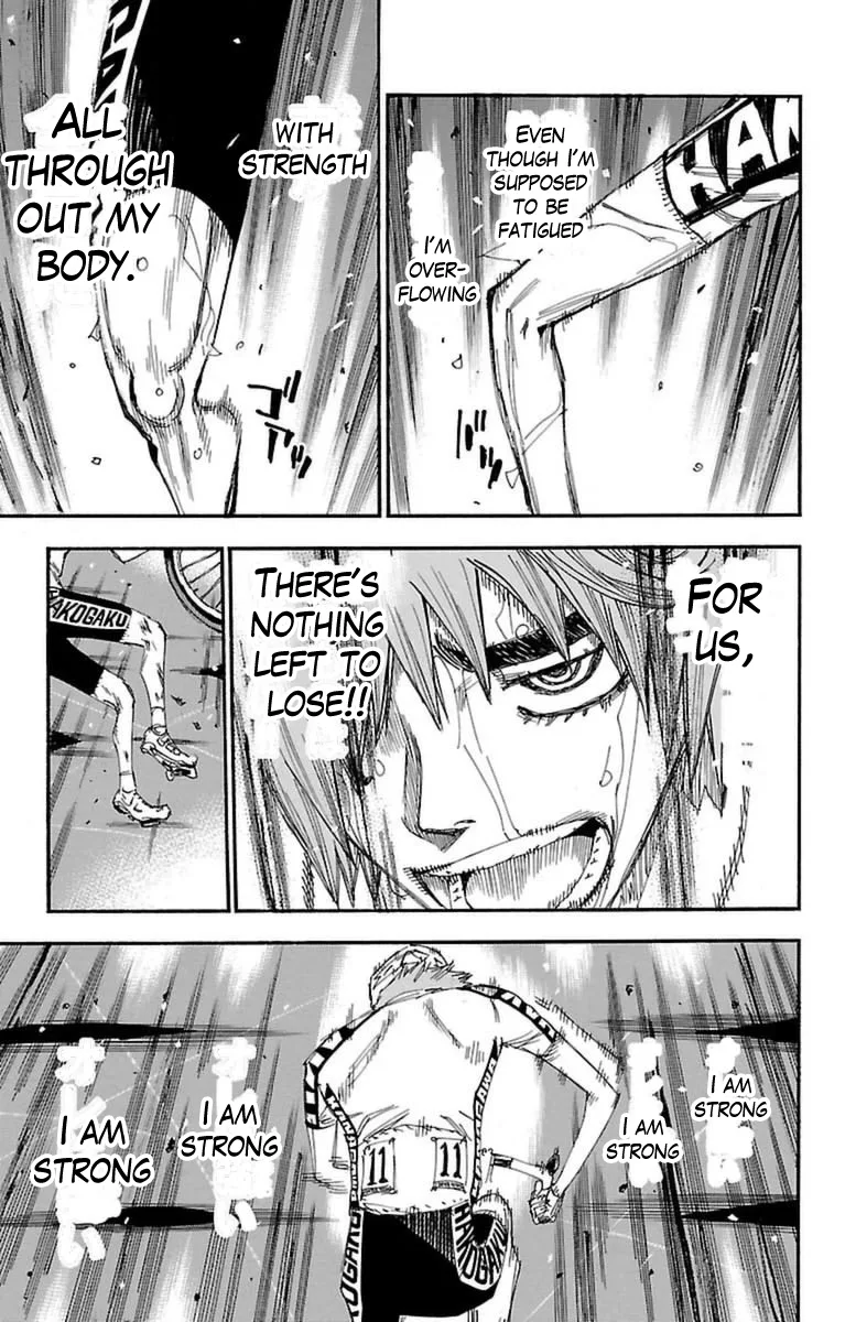 Yowamushi Pedal Chapter 349 page 13