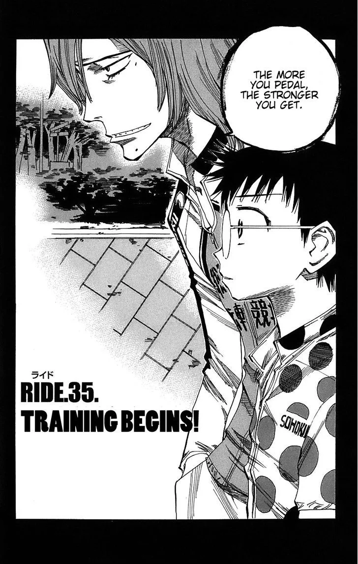 Yowamushi Pedal Chapter 35 page 9