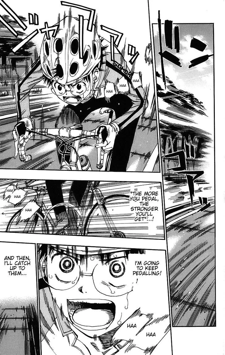 Yowamushi Pedal Chapter 35 page 10