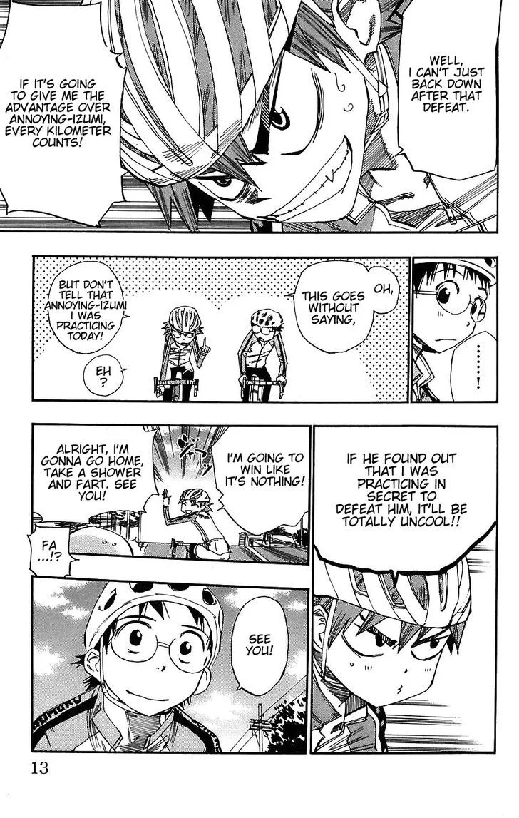Yowamushi Pedal Chapter 35 page 12