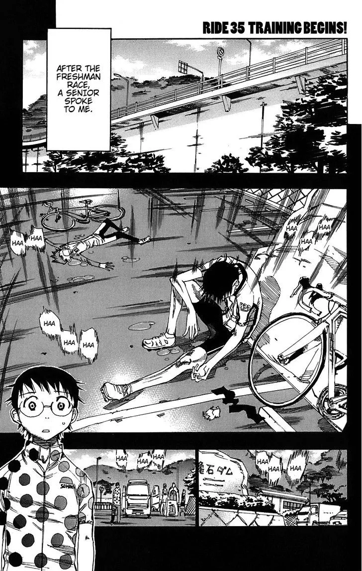 Yowamushi Pedal Chapter 35 page 6
