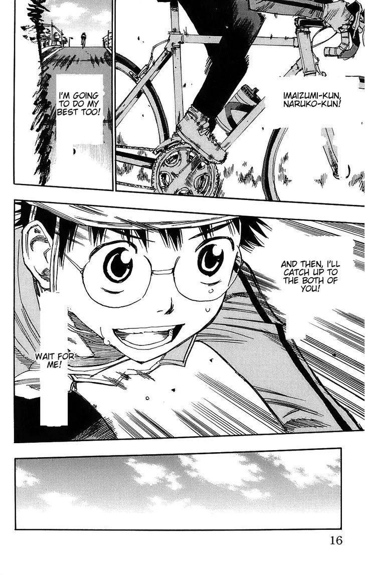 Yowamushi Pedal Chapter 35 page 15
