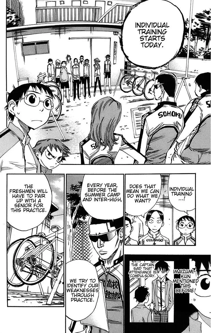 Yowamushi Pedal Chapter 35 page 17