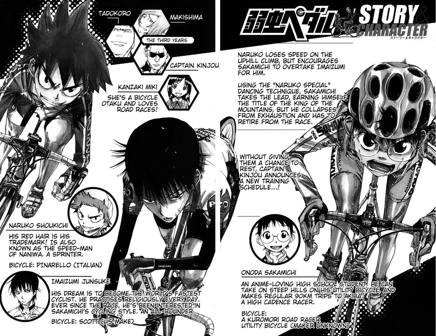 Yowamushi Pedal Chapter 35 page 4