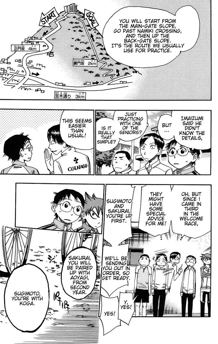 Yowamushi Pedal Chapter 35 page 18