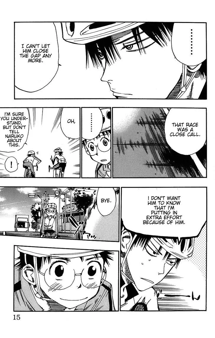 Yowamushi Pedal Chapter 35 page 14