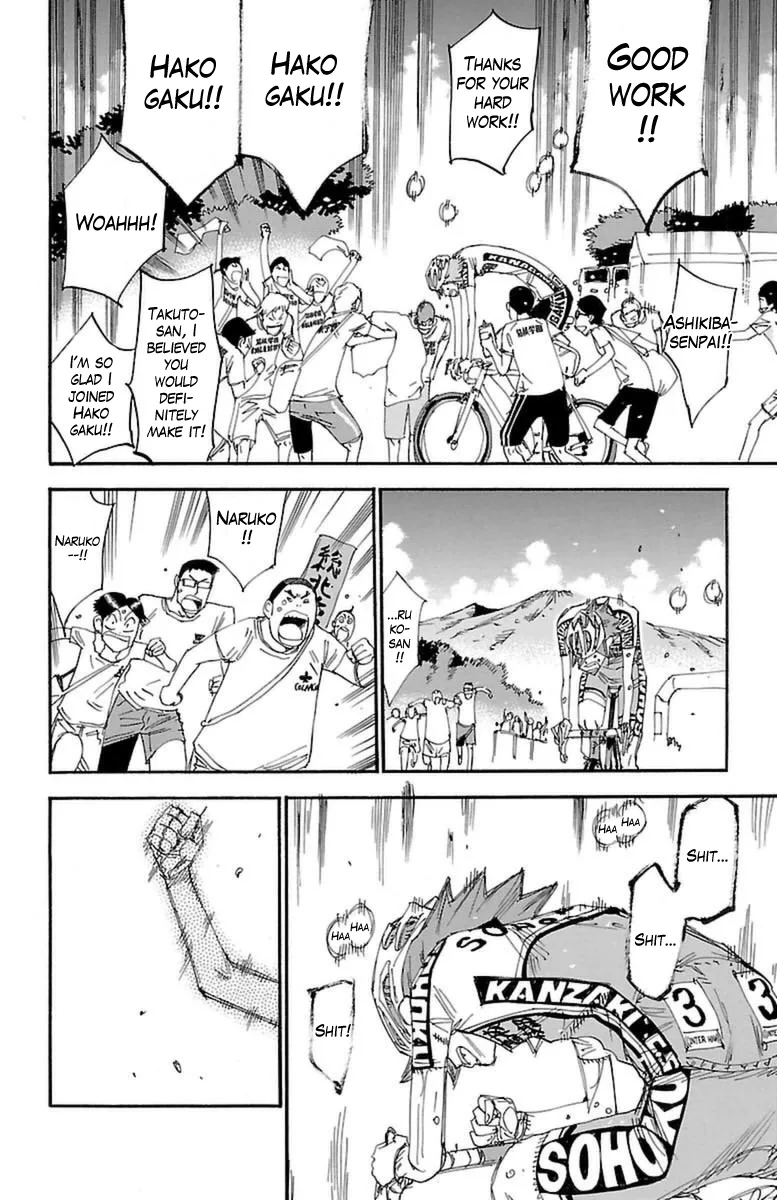 Yowamushi Pedal Chapter 350 page 8