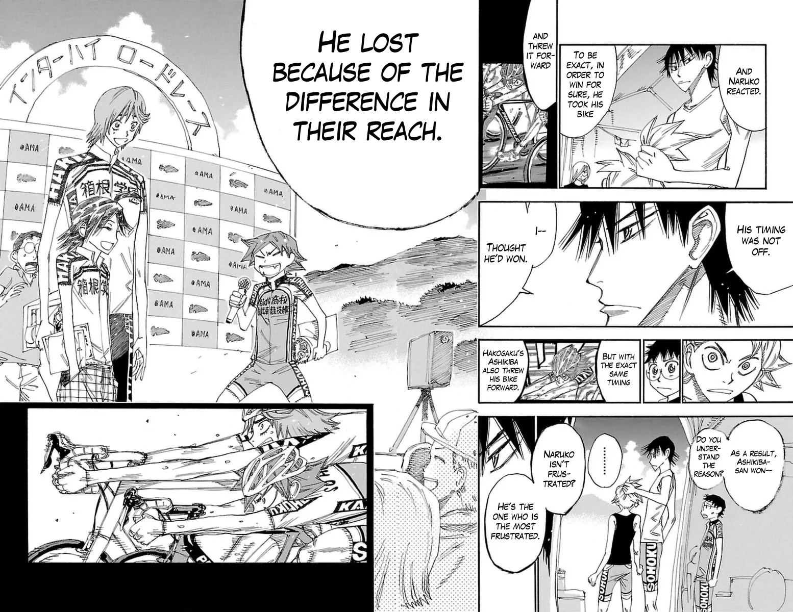 Yowamushi Pedal Chapter 350 page 21