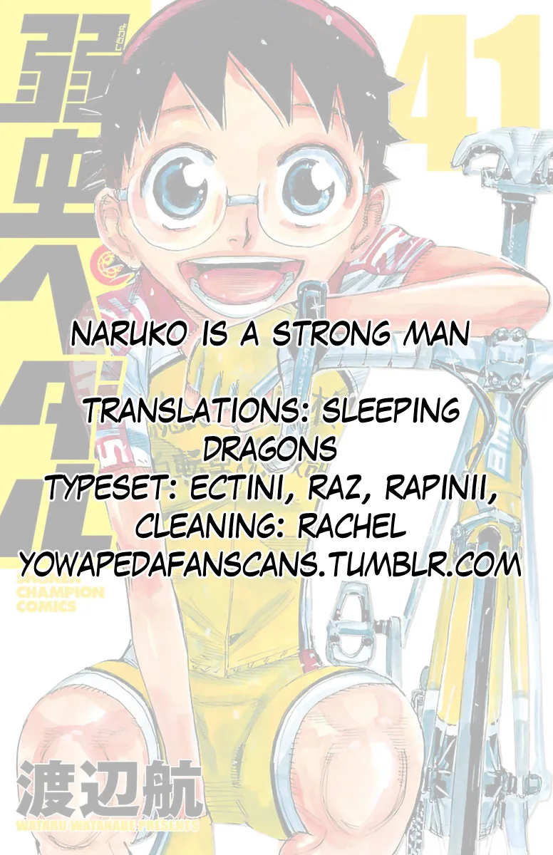 Yowamushi Pedal Chapter 350 page 25
