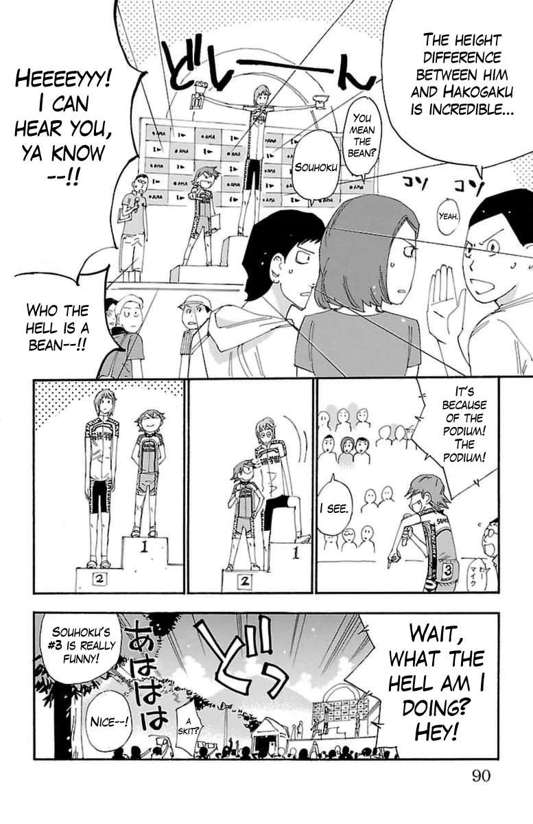 Yowamushi Pedal Chapter 350 page 15