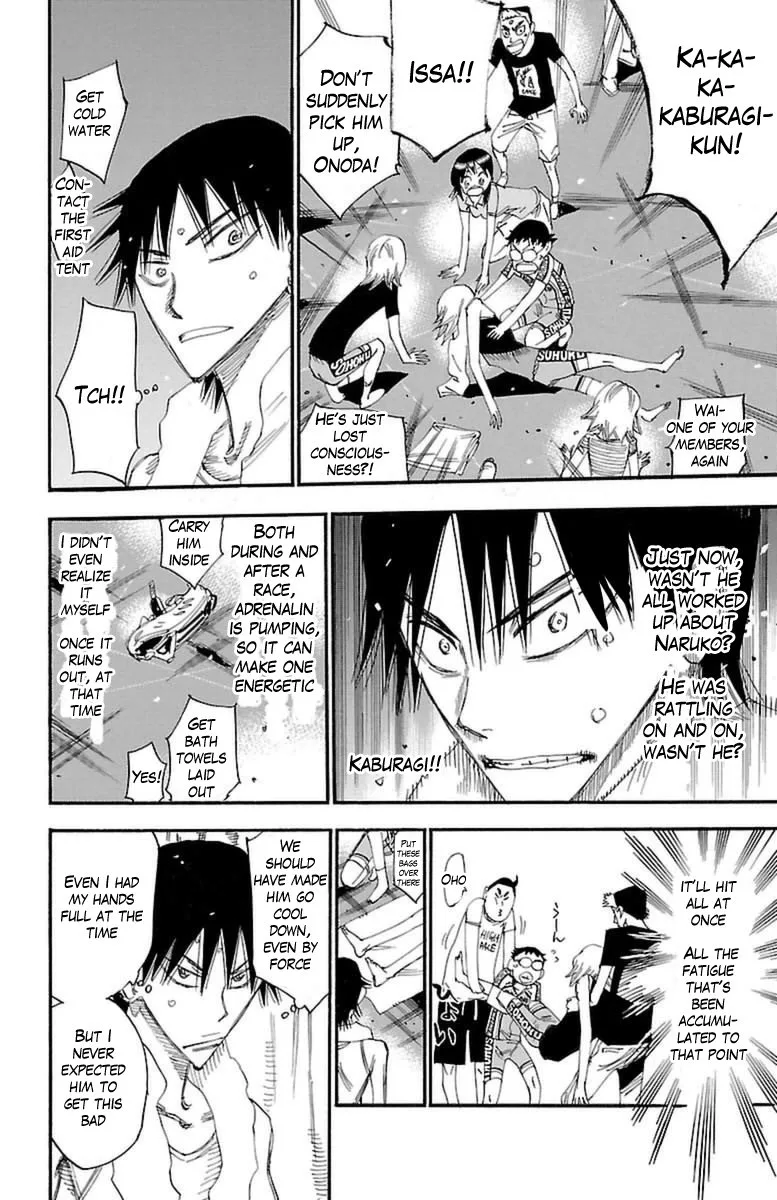 Yowamushi Pedal Chapter 351 page 10