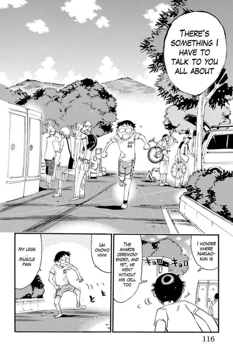 Yowamushi Pedal Chapter 351 page 12
