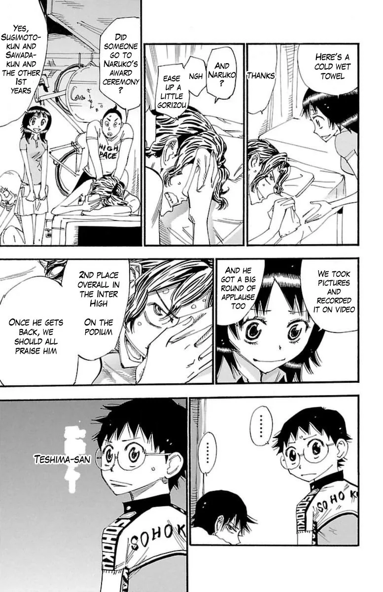 Yowamushi Pedal Chapter 351 page 4