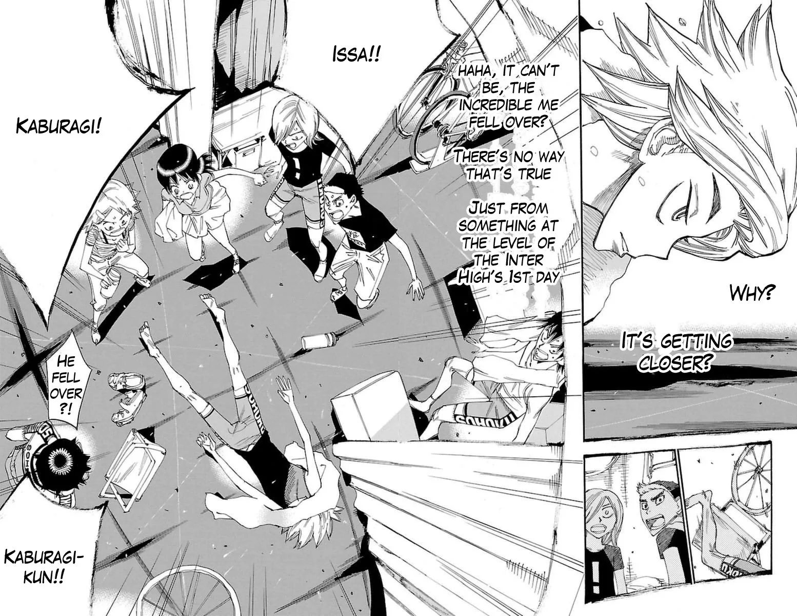 Yowamushi Pedal Chapter 351 page 9