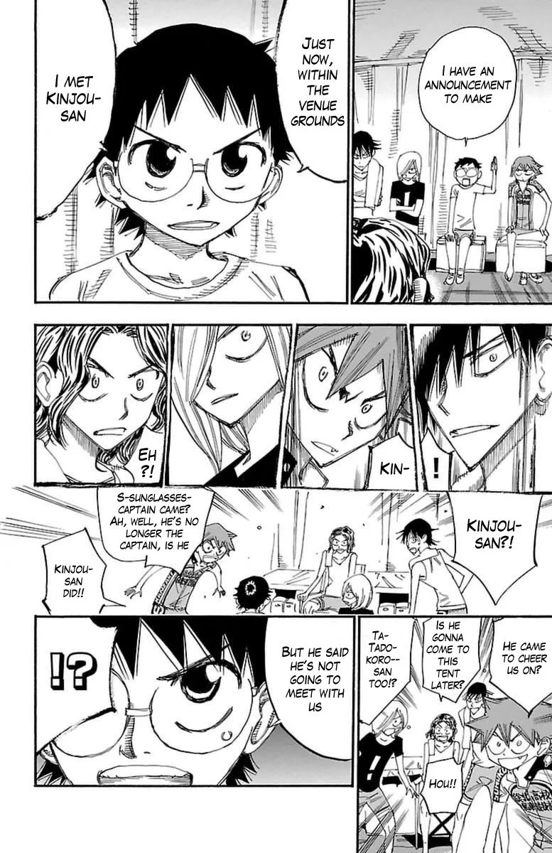 Yowamushi Pedal Chapter 352 page 5