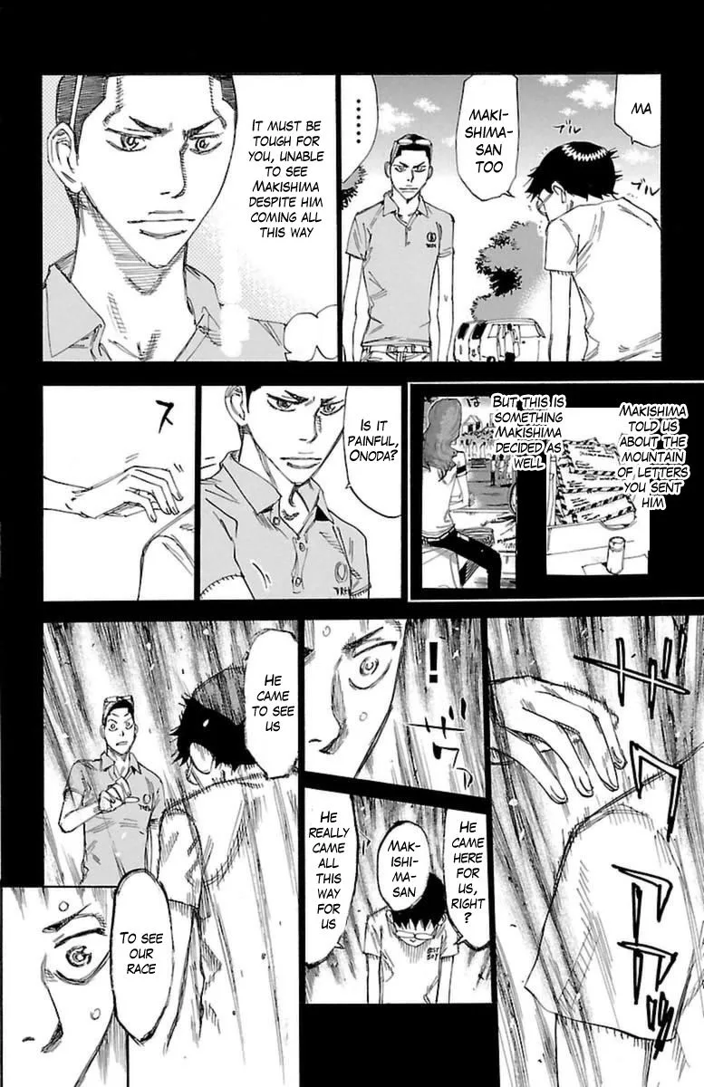 Yowamushi Pedal Chapter 352 page 10