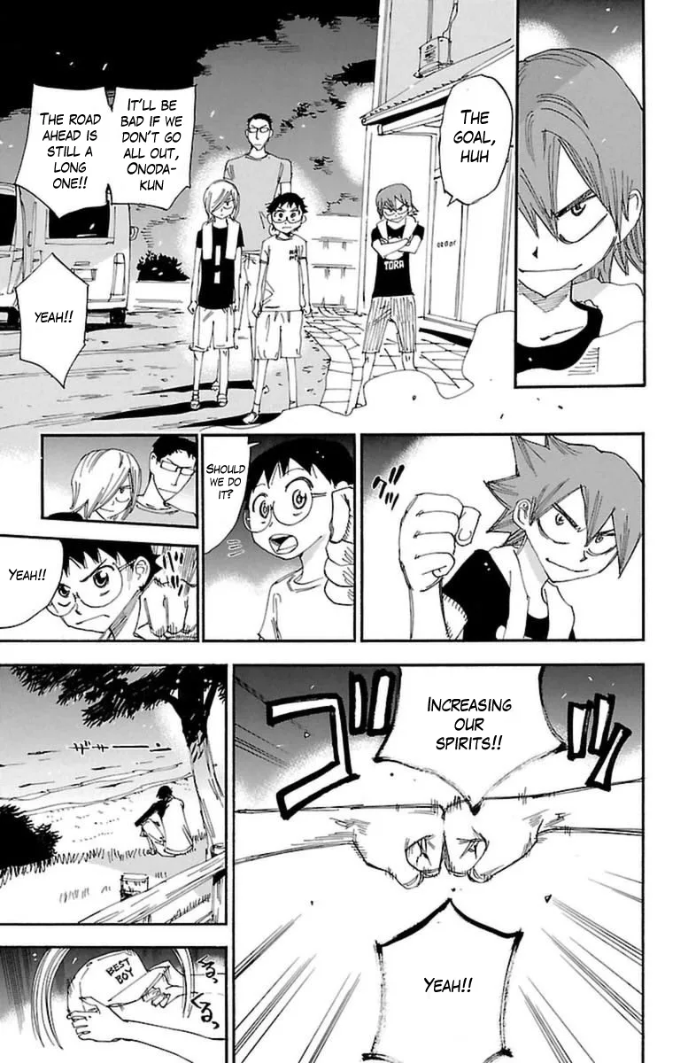 Yowamushi Pedal Chapter 353 page 14