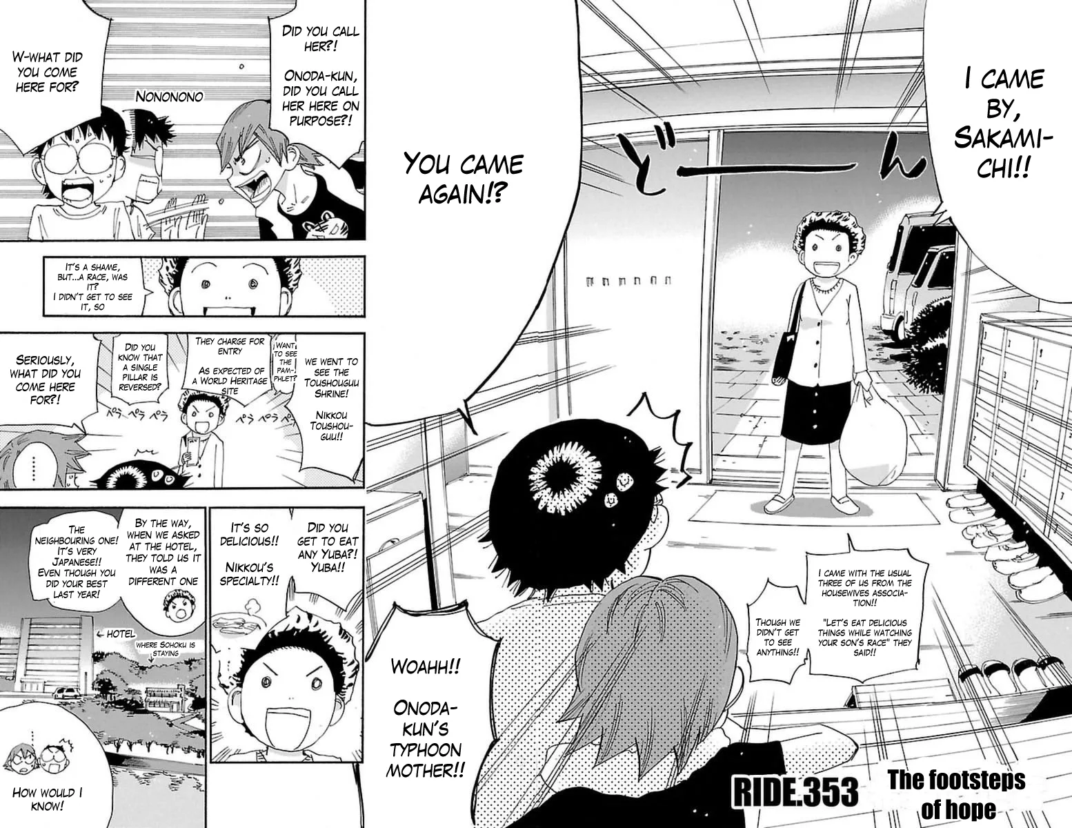 Yowamushi Pedal Chapter 353 page 4