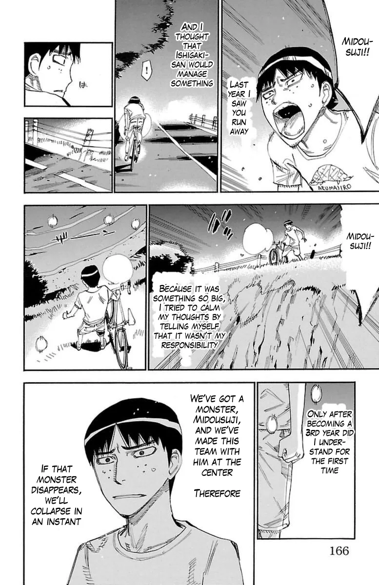Yowamushi Pedal Chapter 354 page 10