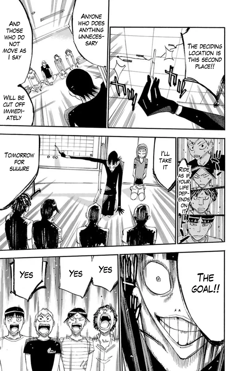 Yowamushi Pedal Chapter 354 page 16