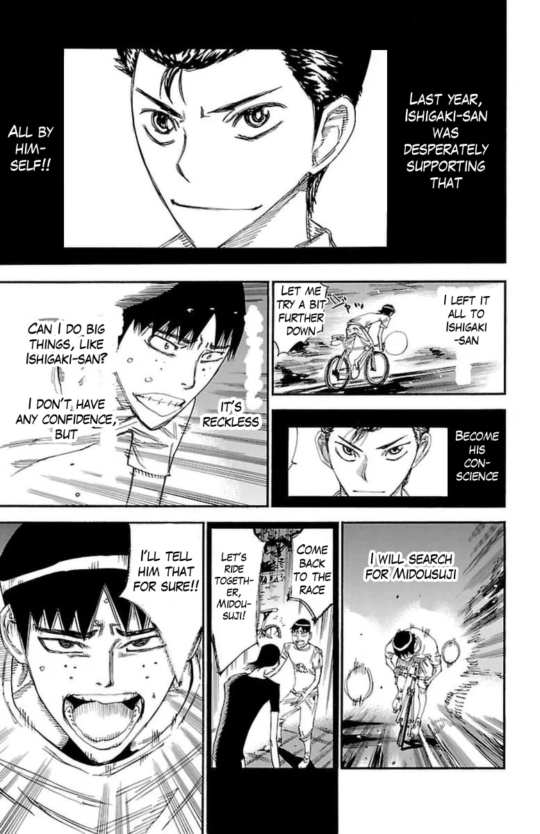 Yowamushi Pedal Chapter 354 page 11