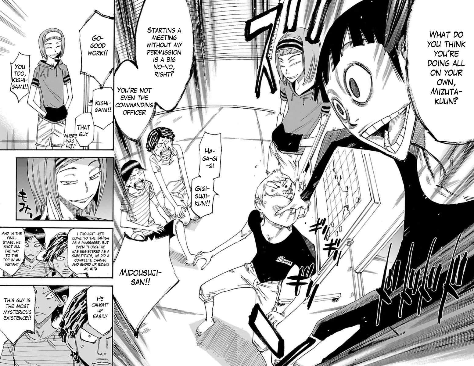 Yowamushi Pedal Chapter 354 page 14