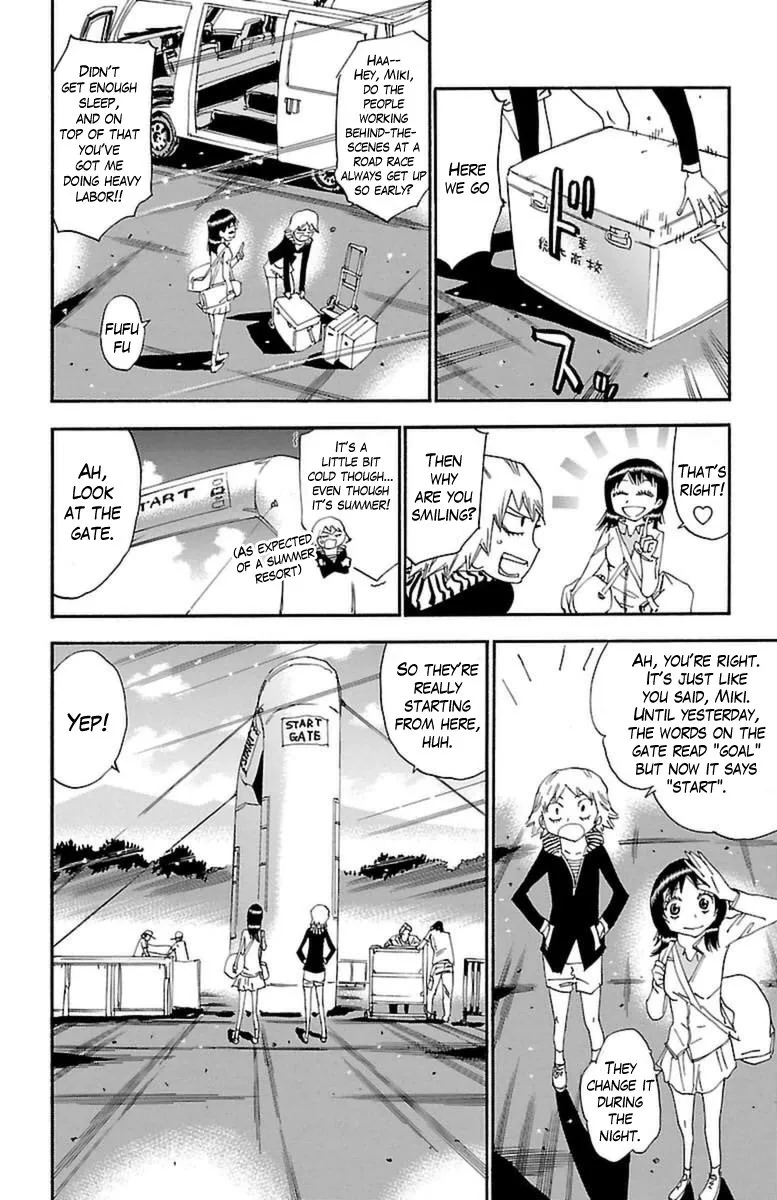 Yowamushi Pedal Chapter 355 page 4