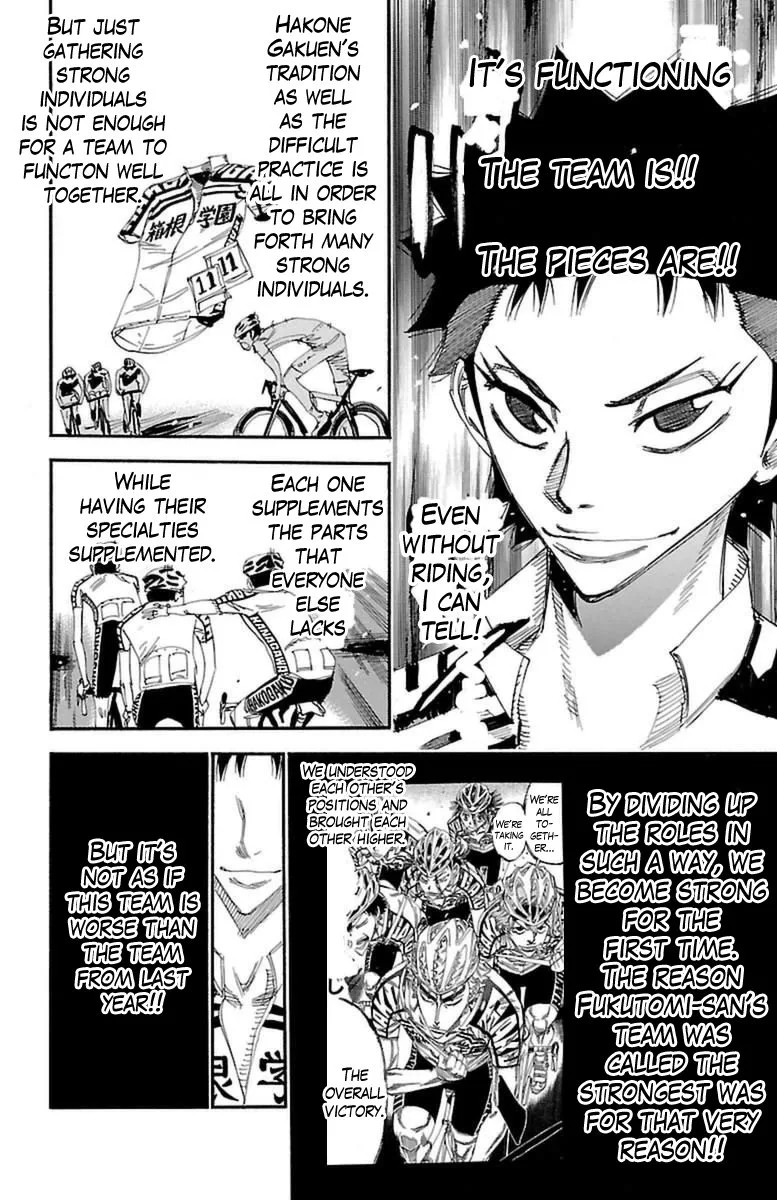 Yowamushi Pedal Chapter 355 page 10