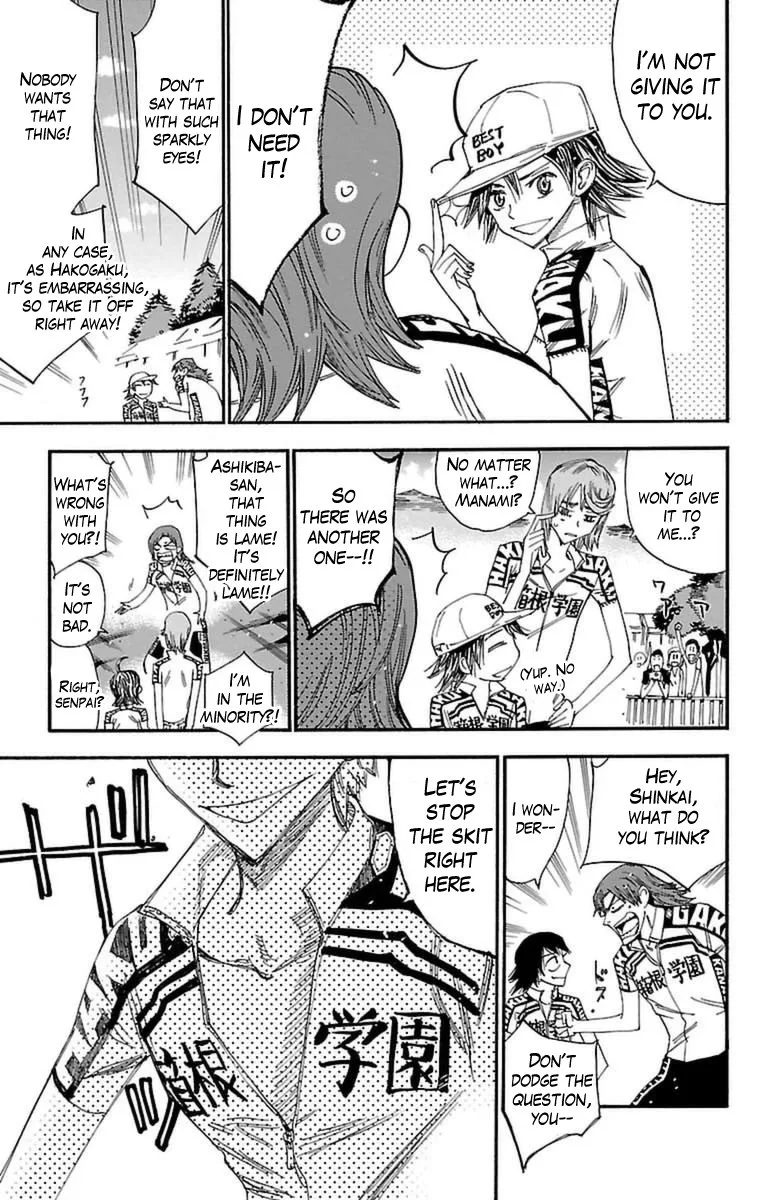 Yowamushi Pedal Chapter 355 page 8