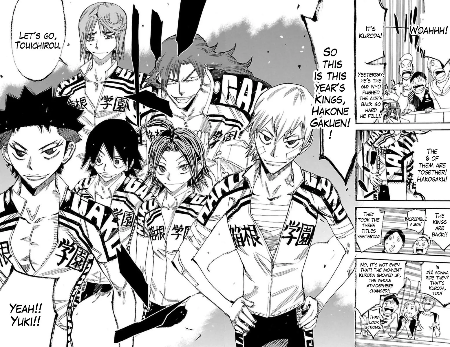 Yowamushi Pedal Chapter 355 page 9