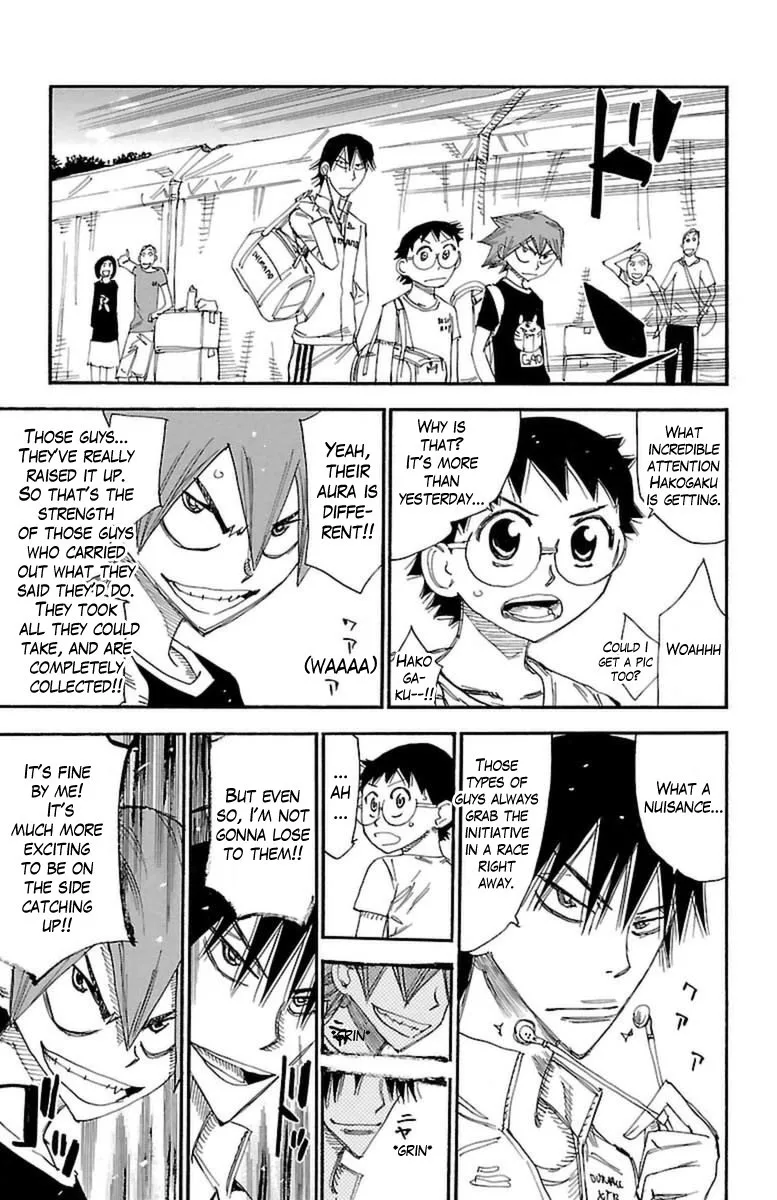 Yowamushi Pedal Chapter 355 page 15