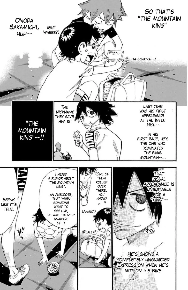 Yowamushi Pedal Chapter 355 page 17
