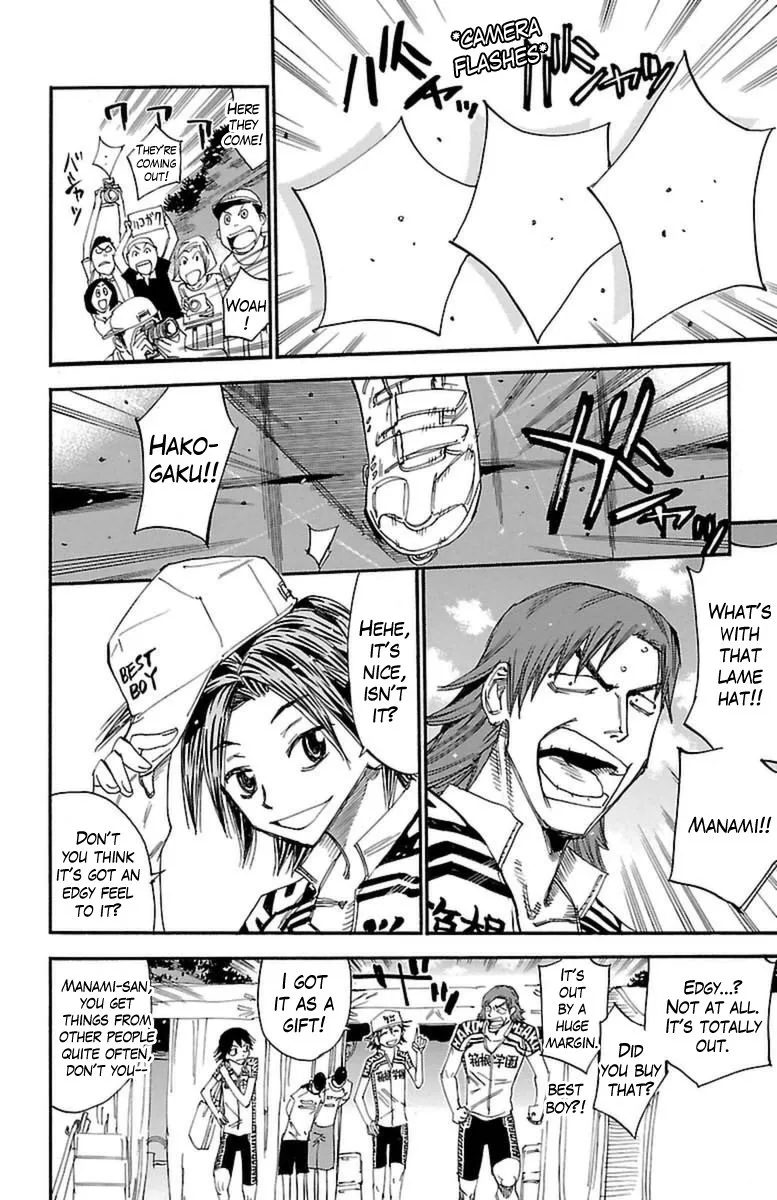 Yowamushi Pedal Chapter 355 page 7
