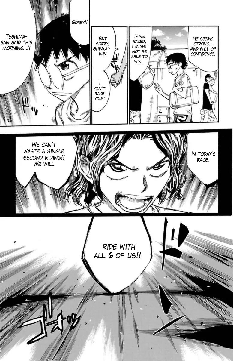 Yowamushi Pedal Chapter 356 page 9