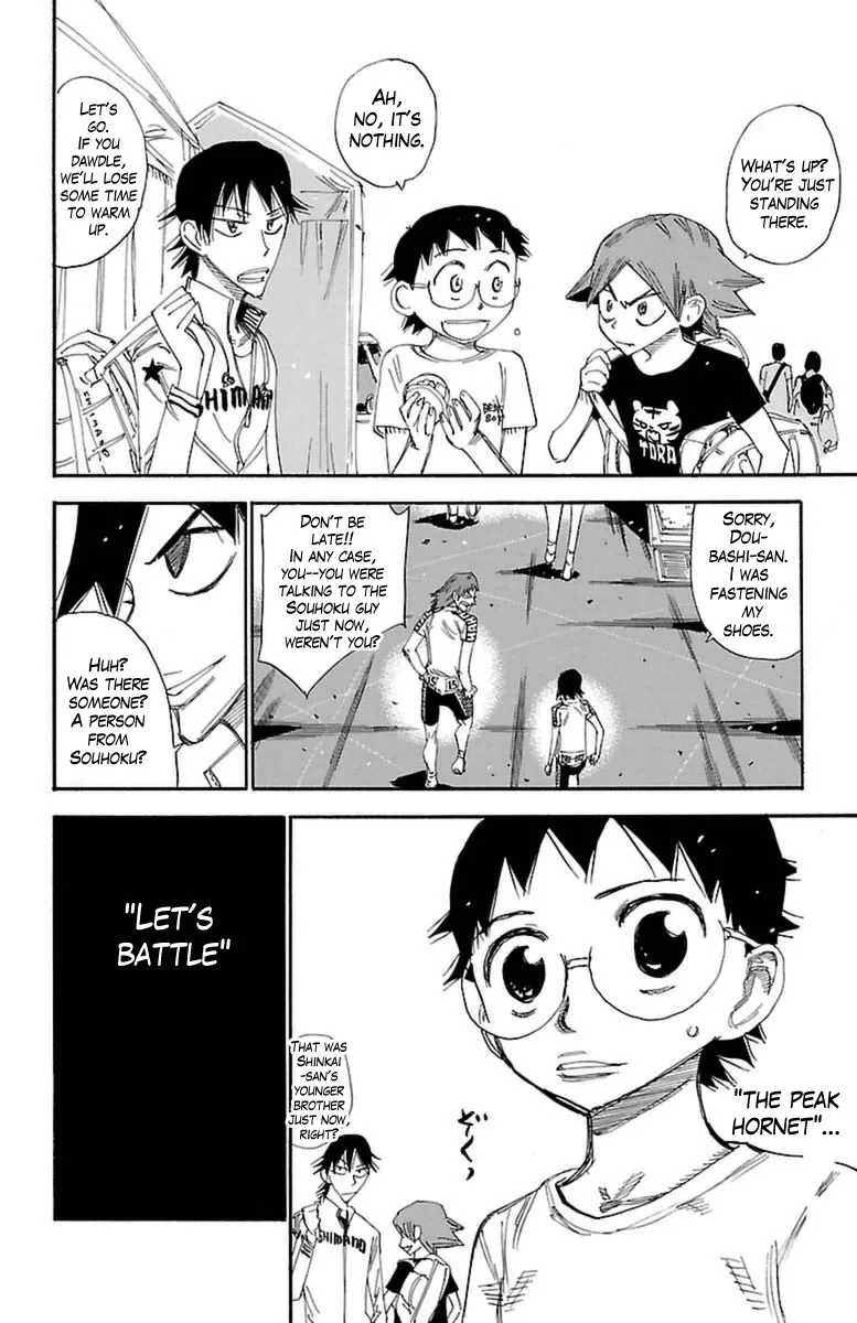 Yowamushi Pedal Chapter 356 page 8