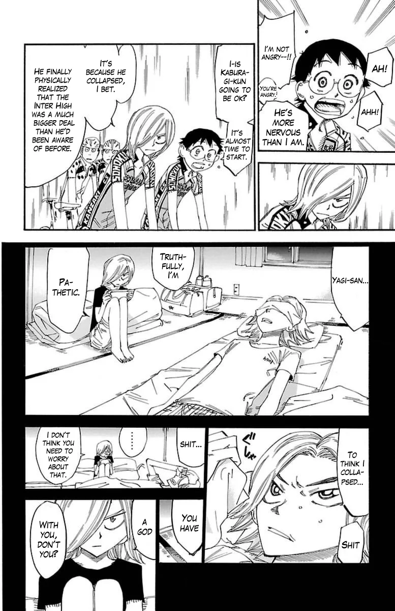 Yowamushi Pedal Chapter 356 page 13