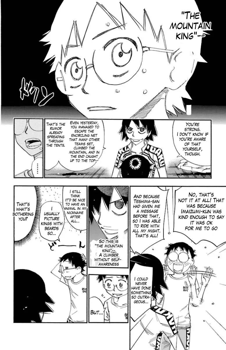 Yowamushi Pedal Chapter 356 page 5