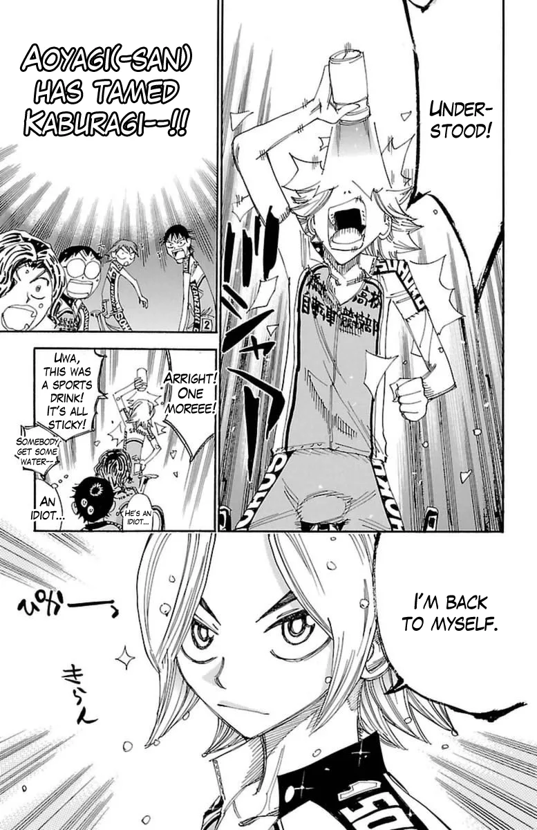 Yowamushi Pedal Chapter 356 page 16
