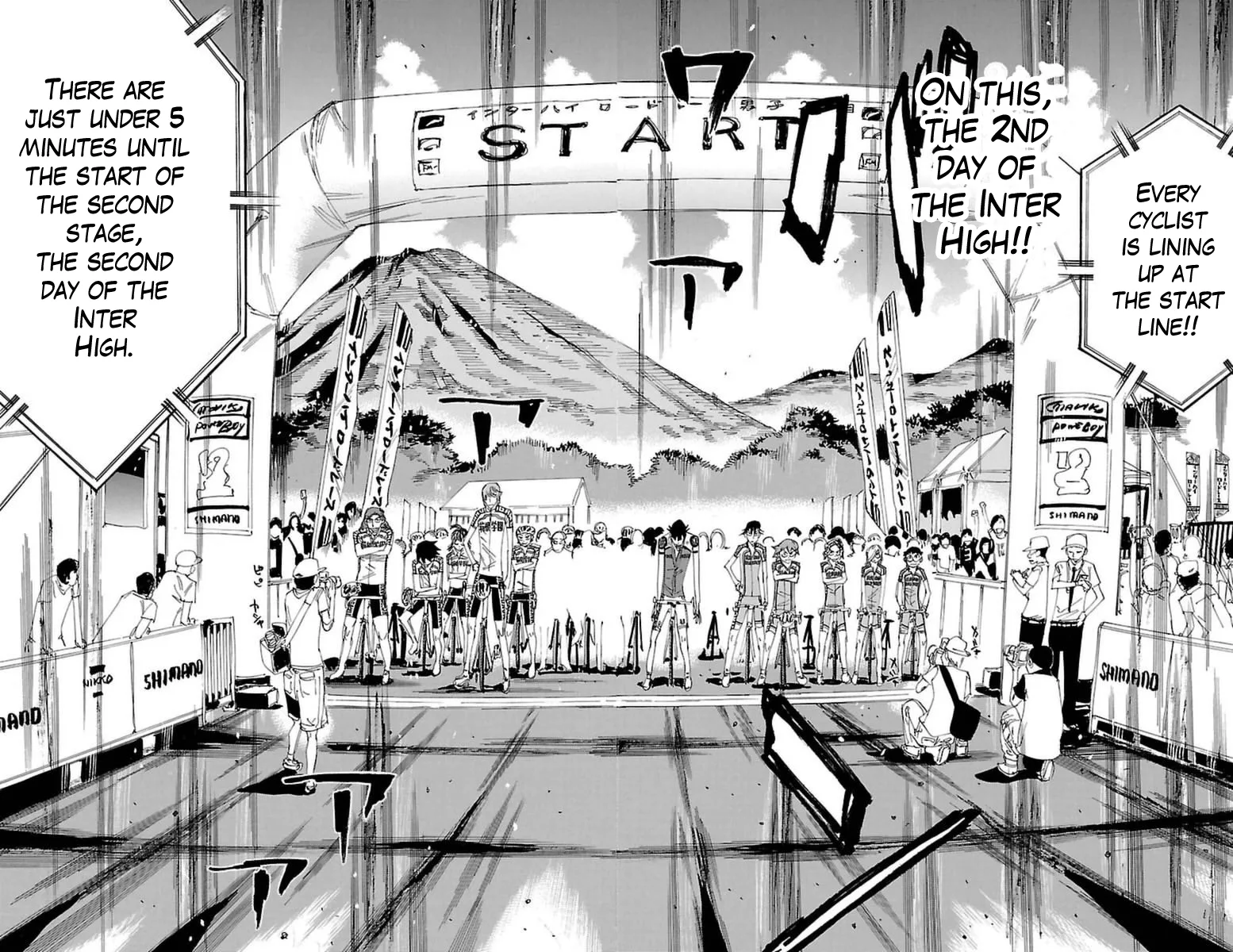 Yowamushi Pedal Chapter 356 page 10