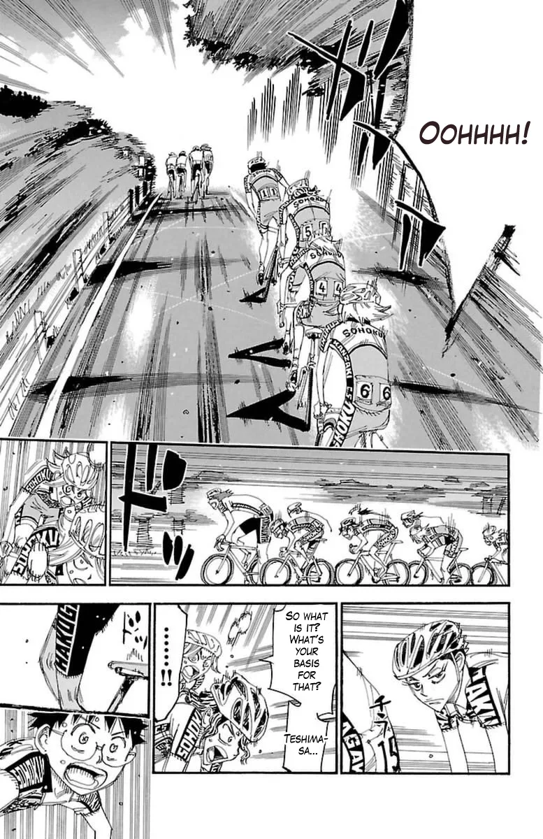 Yowamushi Pedal Chapter 357 page 22
