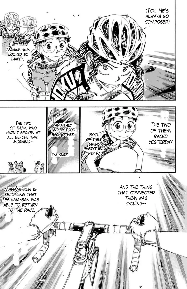 Yowamushi Pedal Chapter 357 page 11
